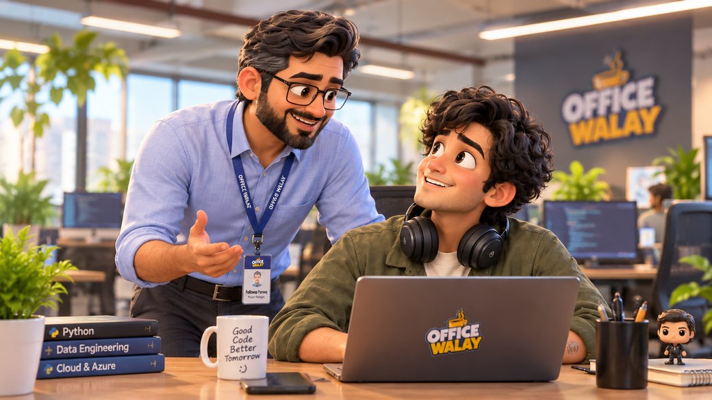 Episode 1 - First Day, Same Chaos: Farooq and Babloo at the desk